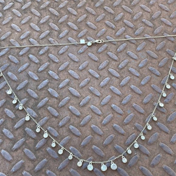 Loft Women Necklace Crystals Accent Fashion Jewelry Gold Tone Necklace - Picture 11 of 12